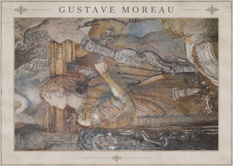 Gustave Moreau Study for the Triumph of Death No4 - Poszter