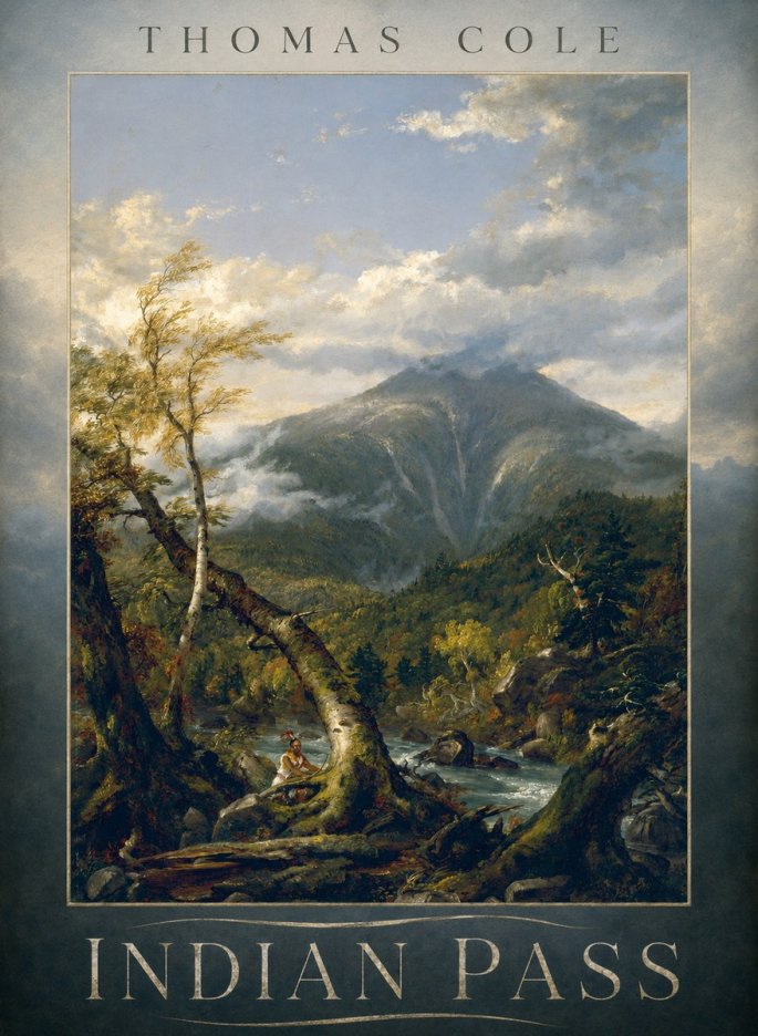 Thomas Cole Indian Pass I No6 - Poszter