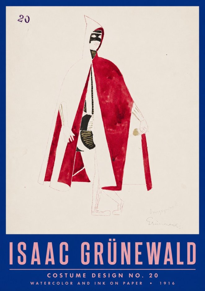 Isaac Grünewald Costume Design No. 20 No3 - Poszter