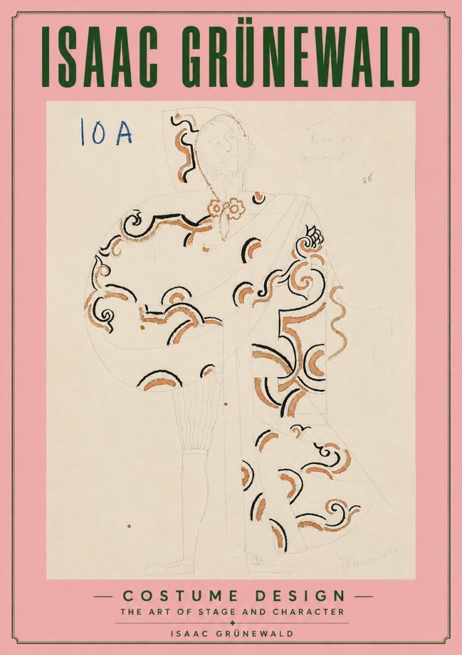 Isaac Grünewald Costume Design VIII No5 - Poszter