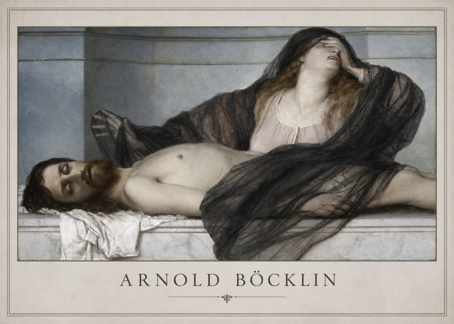 Arnold Böcklin Marie Magdalene No1 - Poszter