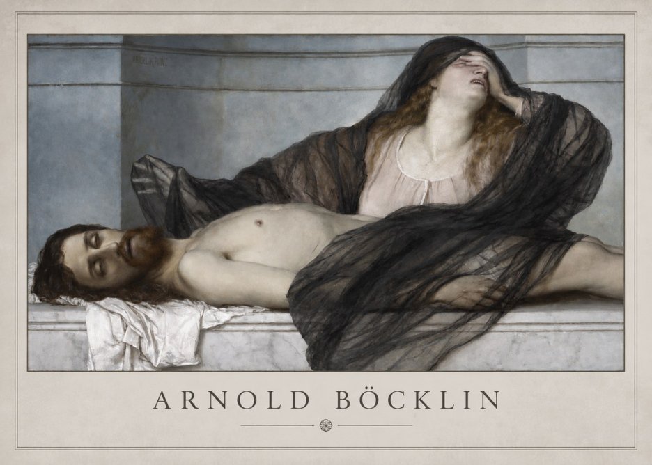 Arnold Böcklin Marie Magdalene No4 - Poszter