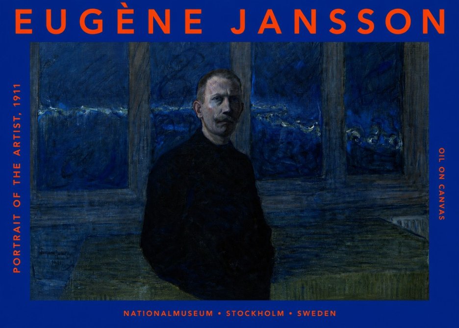 Eugène Jansson Portrait of the Artist, 1911 No2 - Poszter