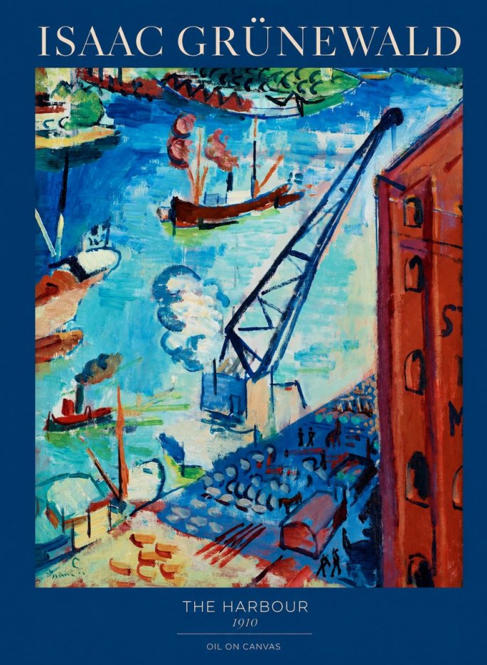 Isaac Grünewald The Harbour No1 - Poszter