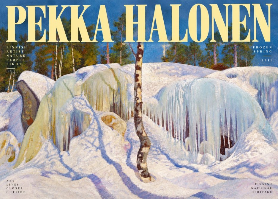 Pekka Halonen Frozen Spring No2 - Poszter