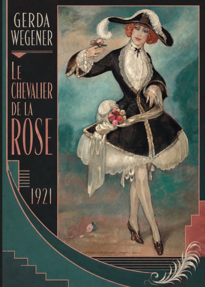 Gerda Wegener Le Chevalier De La Rose No3 - Poszter