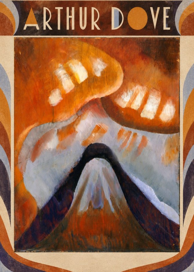 Arthur Dove Snowstorm No4 - Poszter