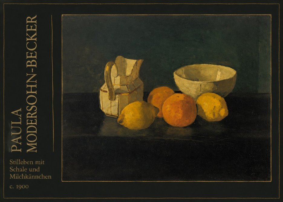 Paula Modersohn-Becker Stilleben Mit Schale Und Milchkännchen No2 - Poszter