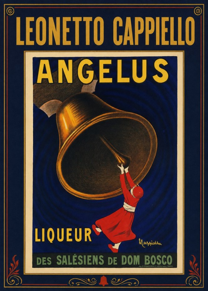 Leonetto Cappiello Angelus No1 - Poszter