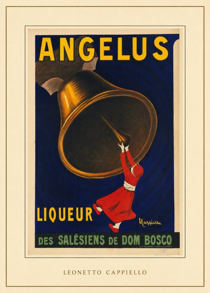 Leonetto Cappiello Angelus No4 - Poszter