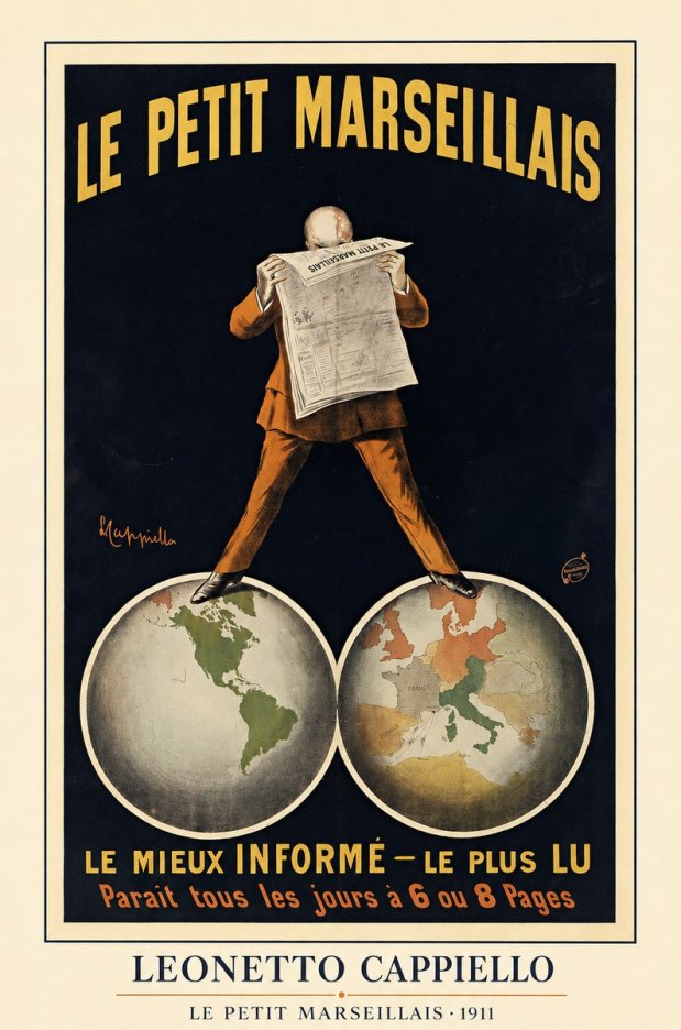Leonetto Cappiello Le Petit Marseillais No3 - Poszter