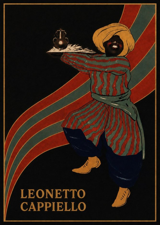 Leonetto Cappiello The Sultan No4 - Poszter