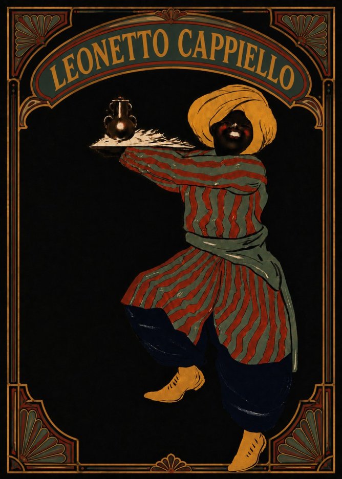 Leonetto Cappiello The Sultan No6 - Poszter
