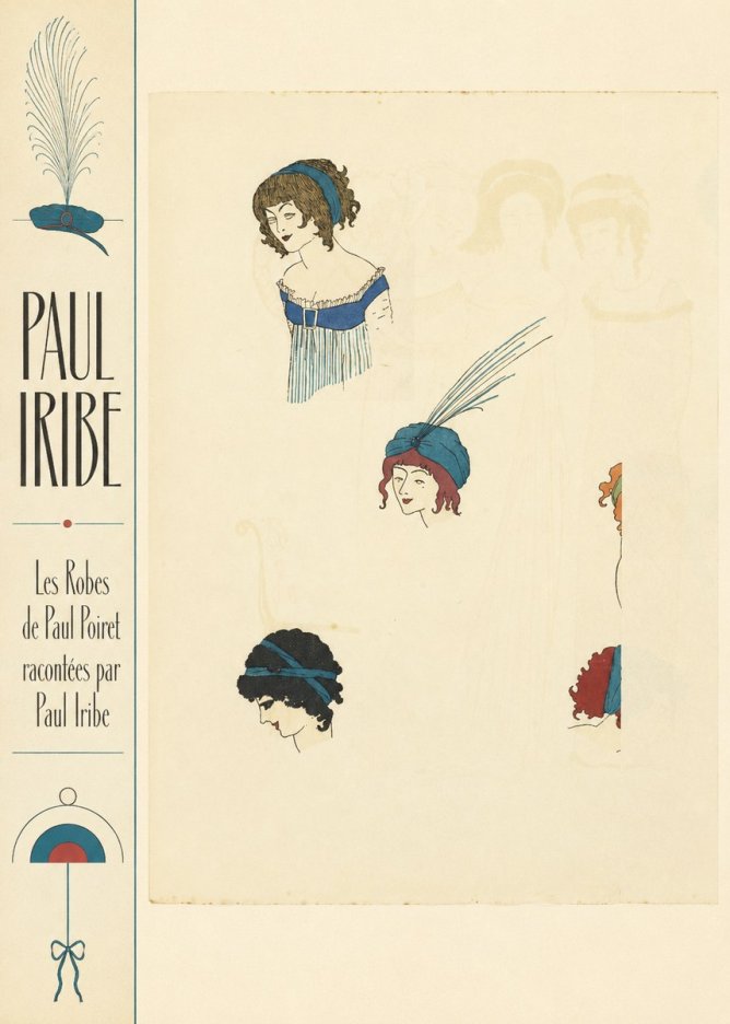 Paul Iribe Les Robes De Paul Poiret Racontées Par Paul Iribe No2 - Poszter