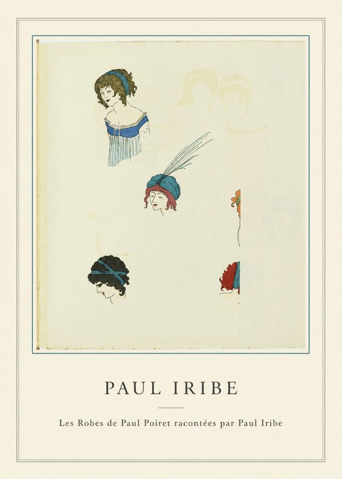 Paul Iribe Les Robes De Paul Poiret Racontées Par Paul Iribe No4 - Poszter