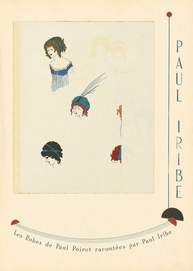 Paul Iribe Les Robes De Paul Poiret Racontées Par Paul Iribe No6 - Poszter