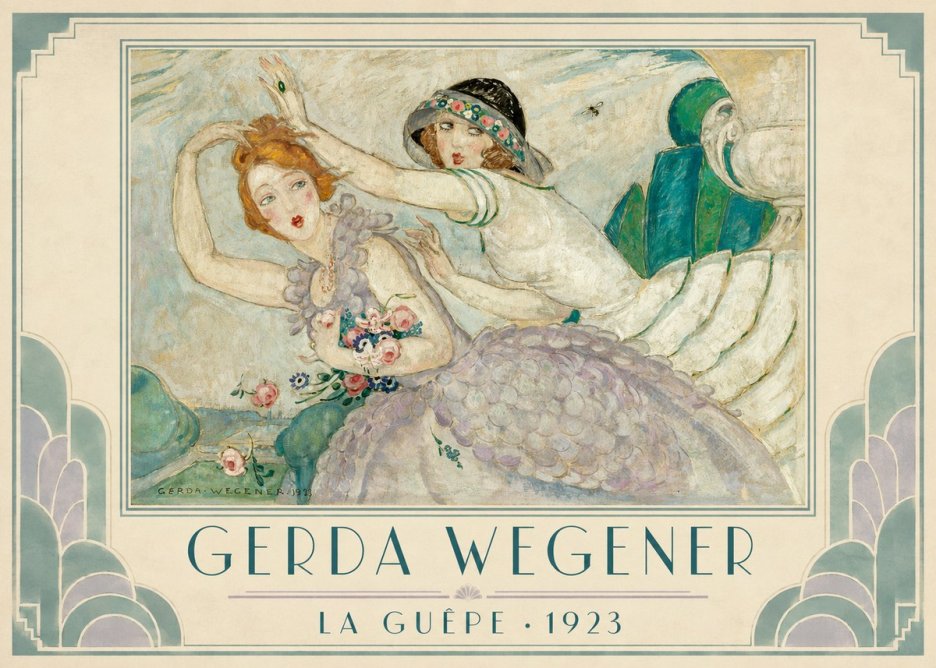 Gerda Wegener La Guêpe No1 - Poszter