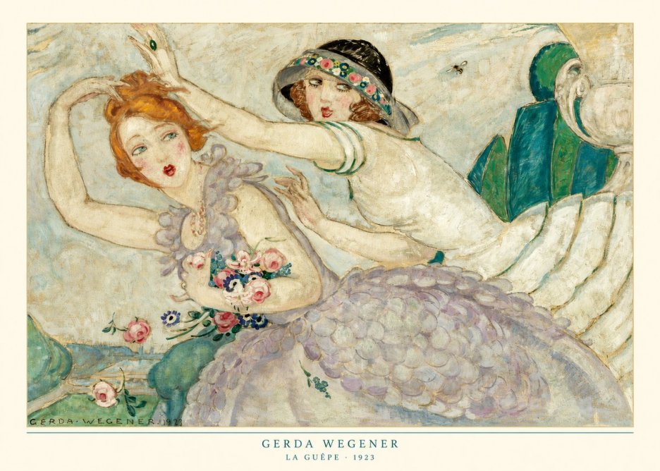 Gerda Wegener La Guêpe No6 - Poszter
