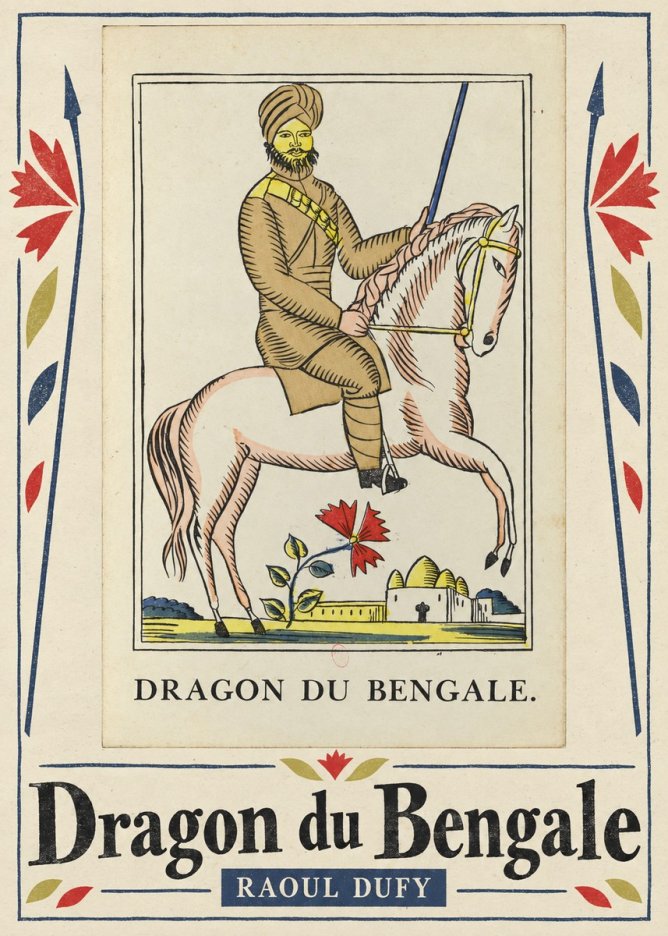 Raoul Dufy Dragon Du Bengale No5 - Poszter