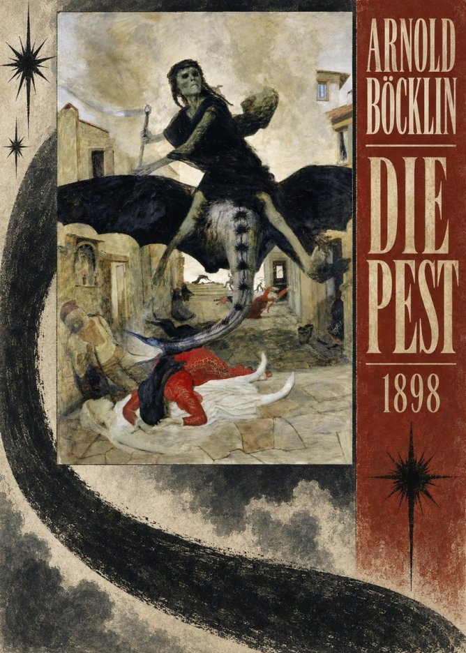 Arnold Böcklin Die Pest II No6 - Poszter