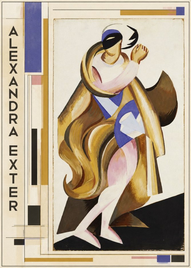 Alexandra Exter Art Deco Figure No5 - Poszter