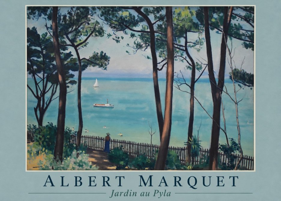 Albert Marquet Jardin Au Pyla No1 - Poszter
