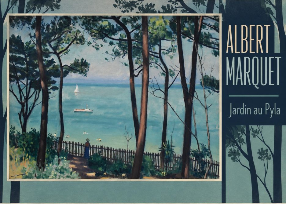 Albert Marquet Jardin Au Pyla No2 - Poszter