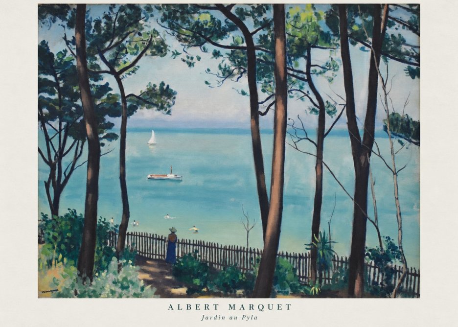 Albert Marquet Jardin Au Pyla No6 - Poszter