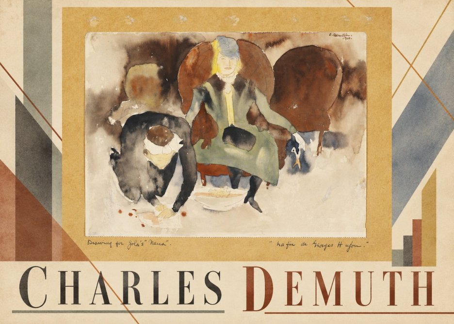 Charles Demuth Drawing for Zola's "Nana" No3 - Poszter