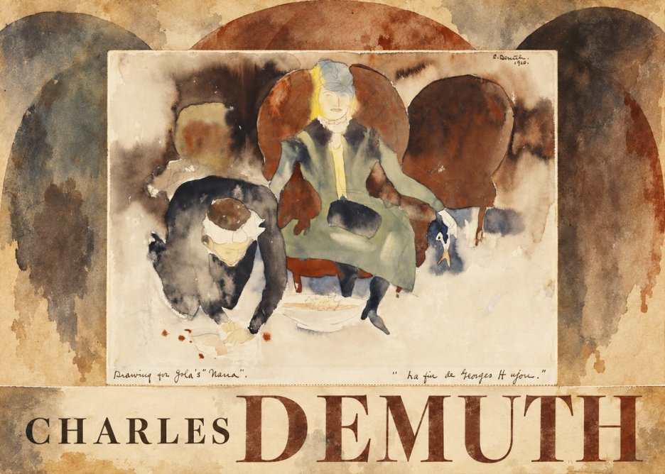 Charles Demuth Drawing for Zola's "Nana" No6 - Poszter
