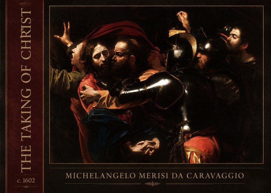 Michelangelo Merisi da Caravaggio The Taking of Christ II No2 - Poszter