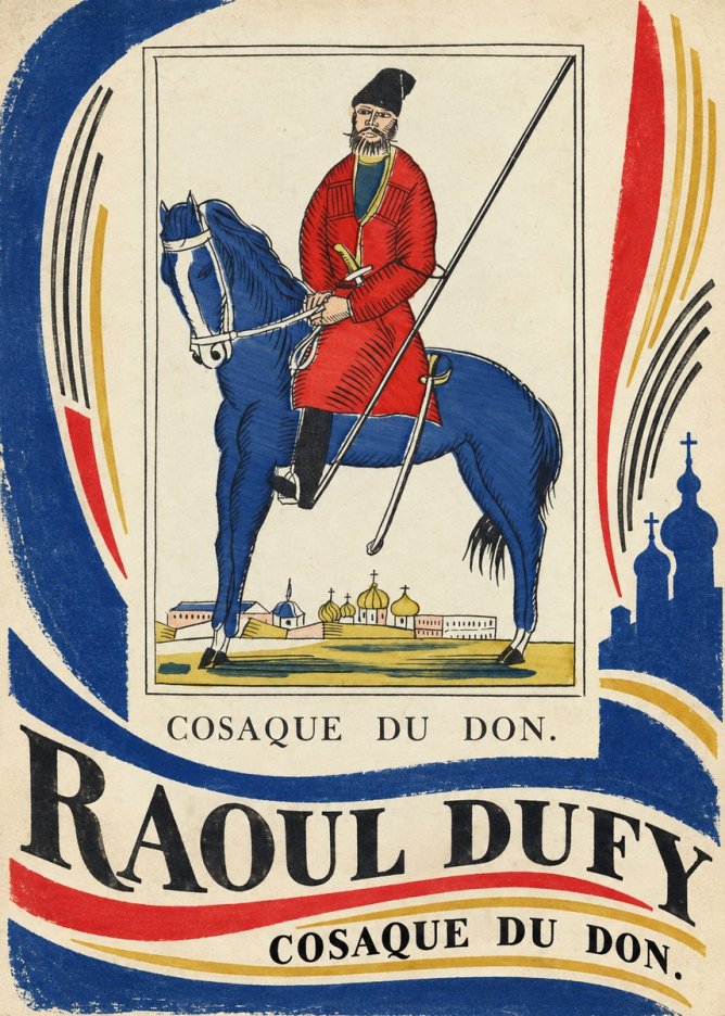 Raoul Dufy Cosaque Du Don. No4 - Poszter