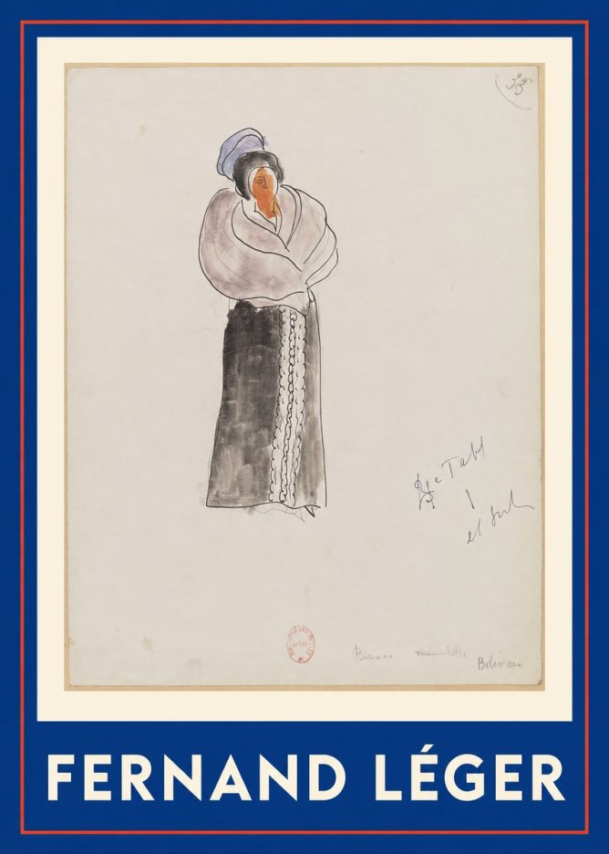 Fernand Léger Boliviana No1 - Poszter