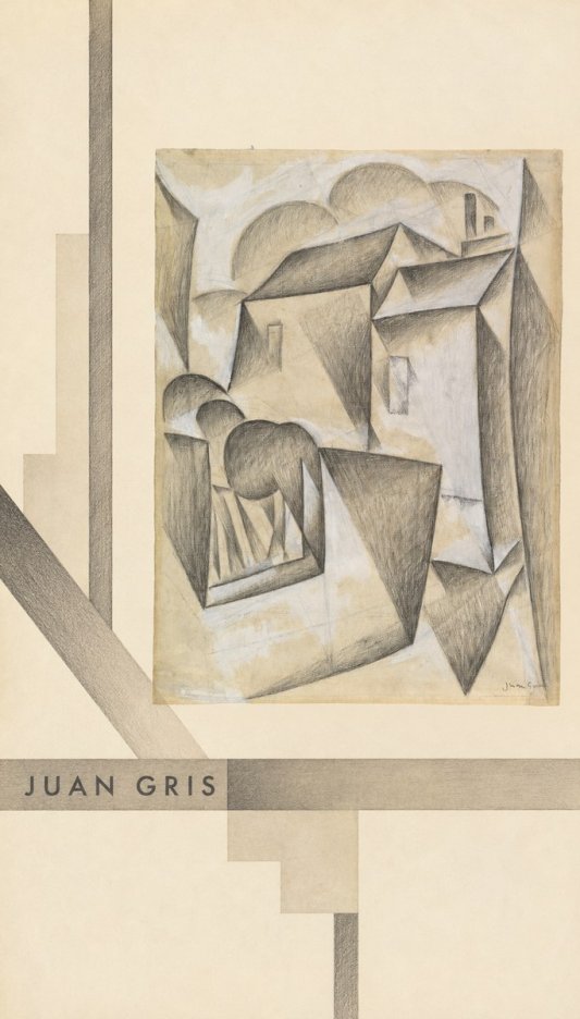 Juan Gris Houses in Paris No4 - Poszter