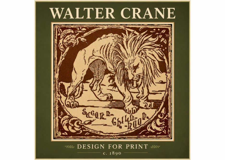 Walter Crane Sacred Childhood No2 - Poszter
