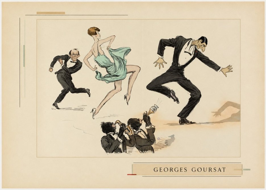 Georges Goursat Georges Goursat III No4 - Poszter