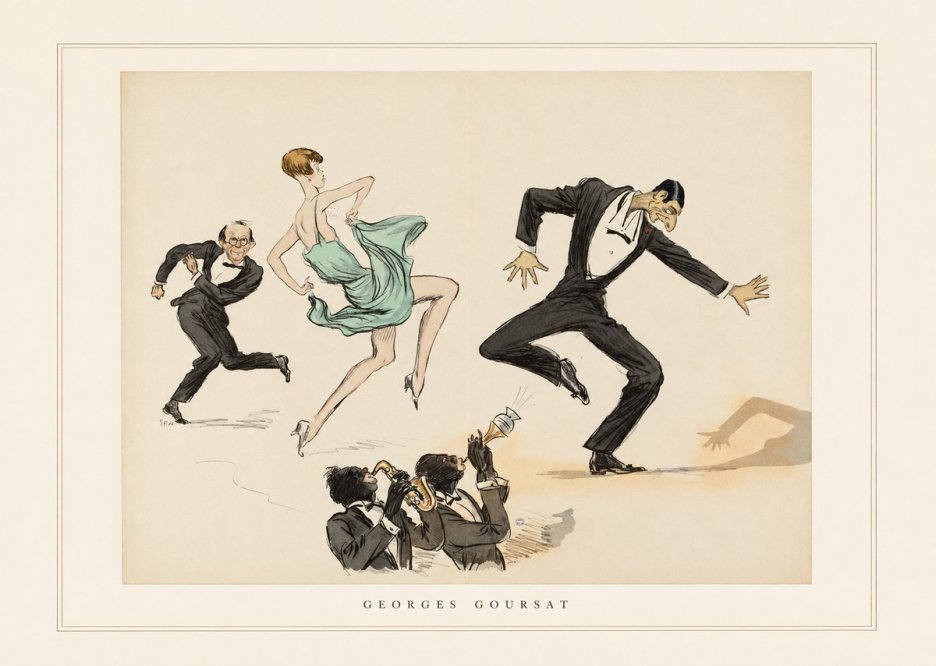 Georges Goursat Georges Goursat III No6 - Poszter