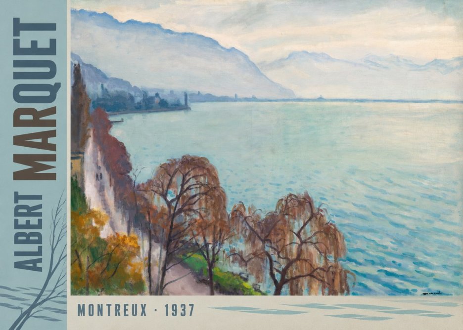 Albert Marquet Montreux No2 - Poszter
