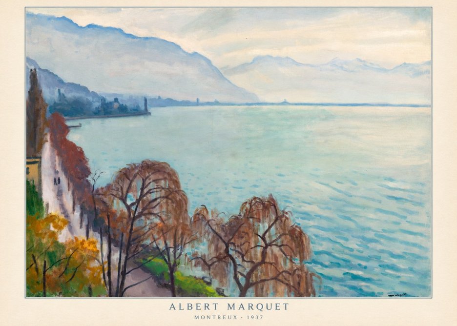 Albert Marquet Montreux No6 - Poszter