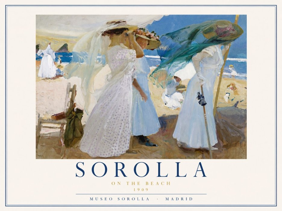 Sorolla On the Beach No3 - Poszter