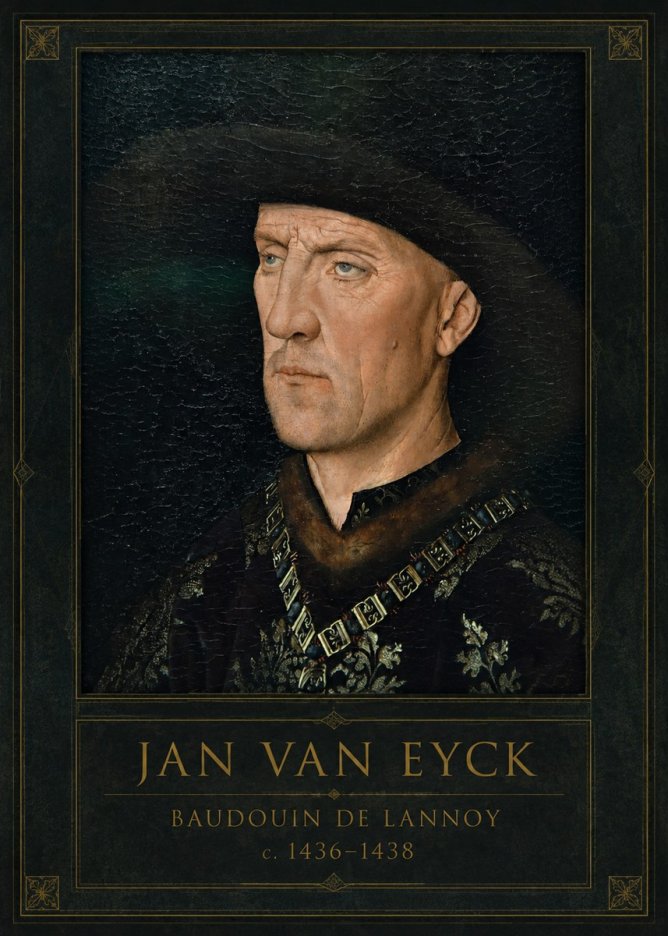 Jan van Eyck Baudouin De Lannoy No1 - Poszter