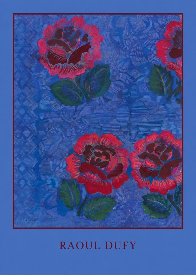 Raoul Dufy Roses No4 - Poszter