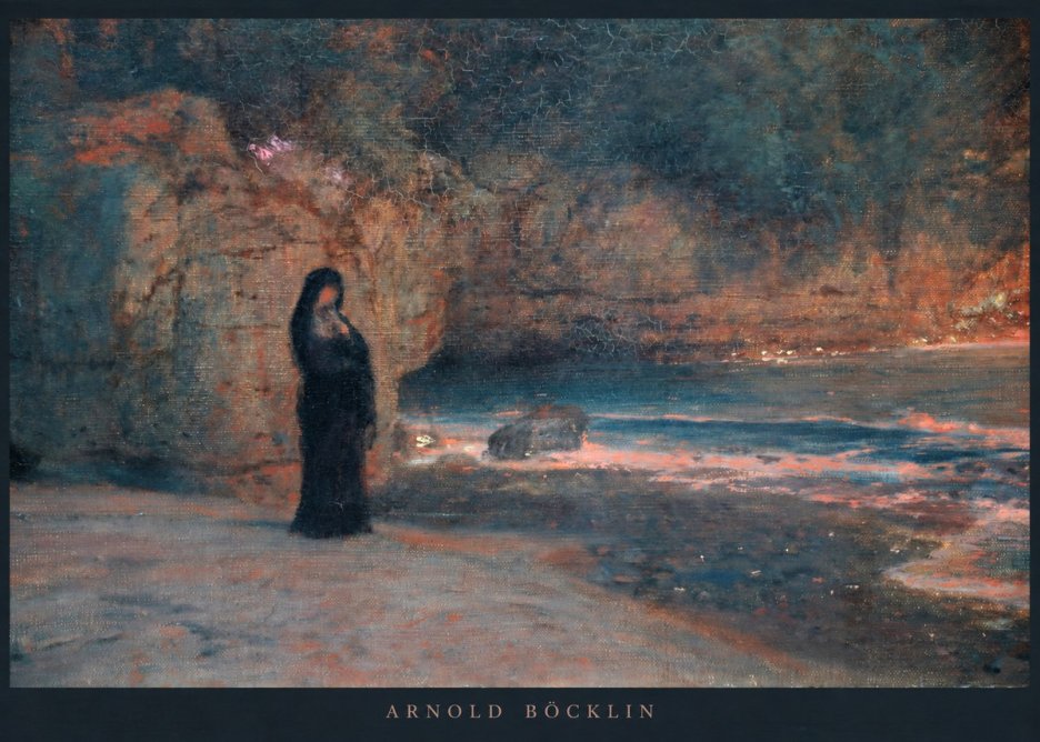 Arnold Böcklin The Lament No2 - Poszter