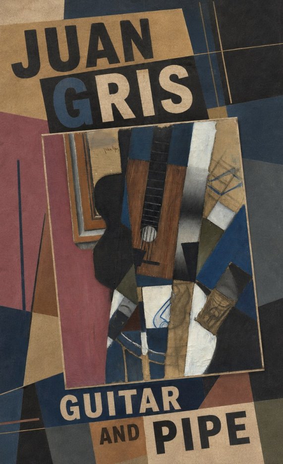 Juan Gris Guitar and Pipe I No3 - Poszter