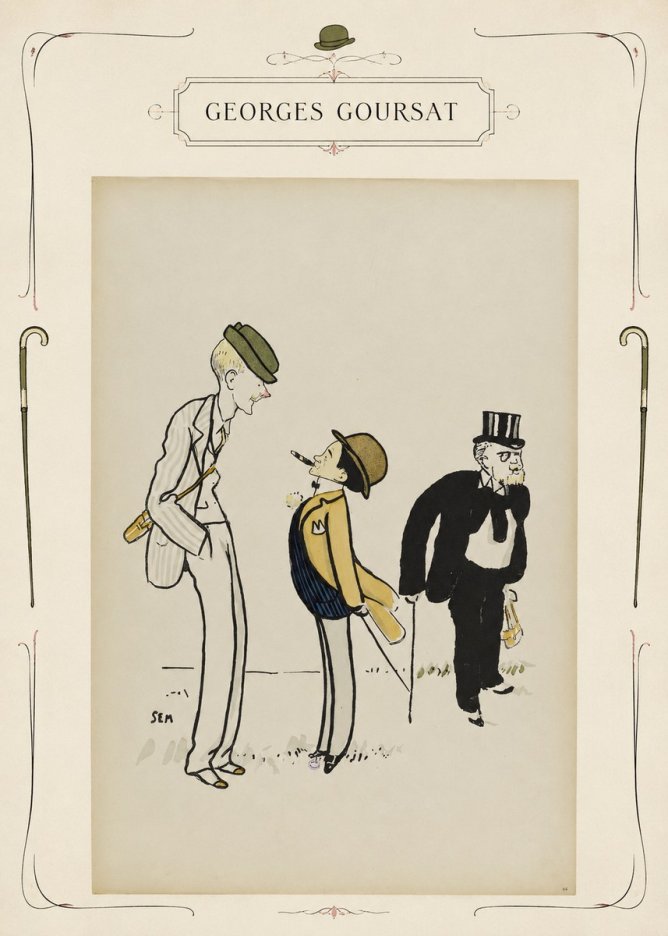 Georges Goursat Georges Goursat IV No3 - Poszter