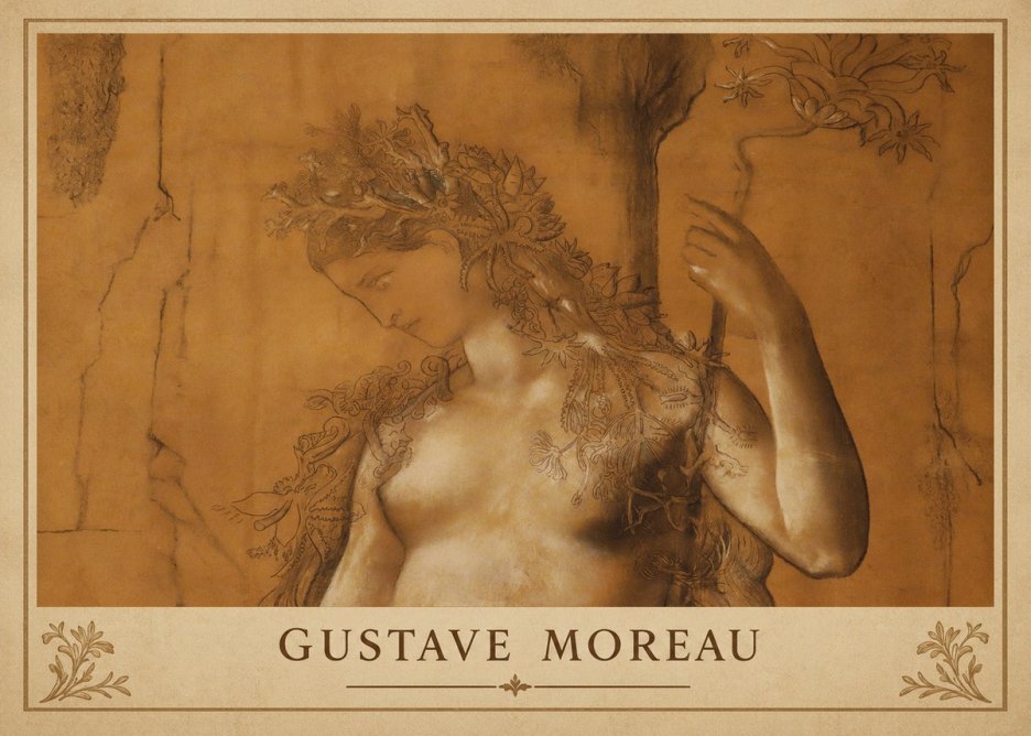 Gustave Moreau Daphne No2 - Poszter