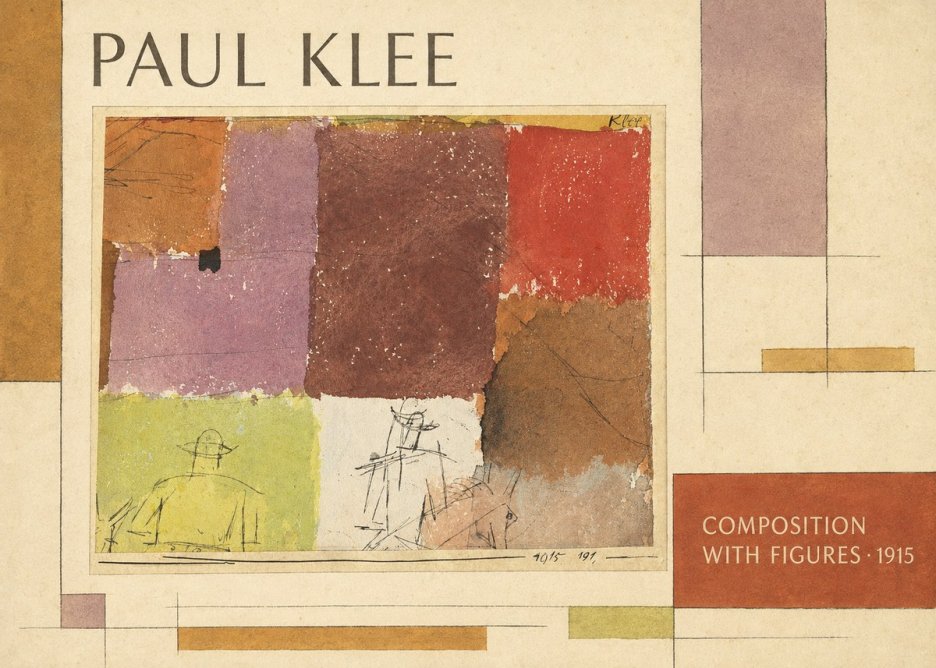 Paul Klee Composition with Figures I No2 - Poszter