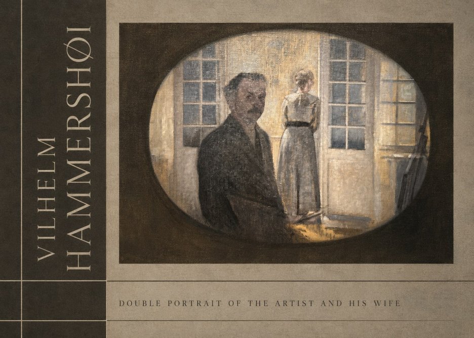 Vilhelm Hammershøi Double Portrait of the Artist and His Wife No2 - Poszter