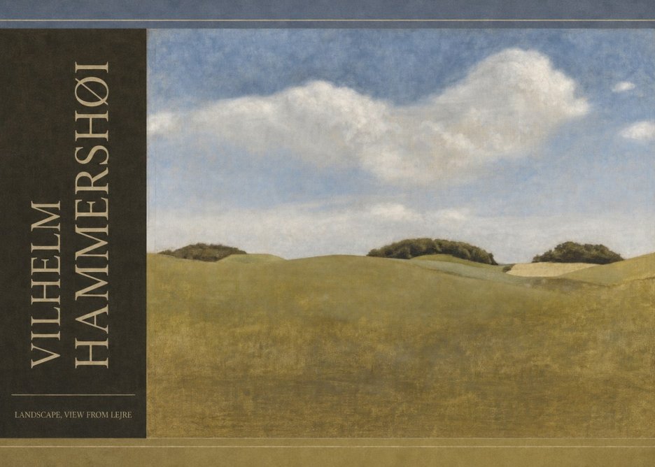 Vilhelm Hammershøi Landscape, View from Lejre No4 - Poszter