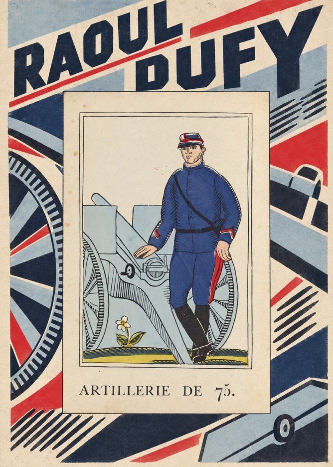 Raoul Dufy Artillerie De 75. No5 - Poszter